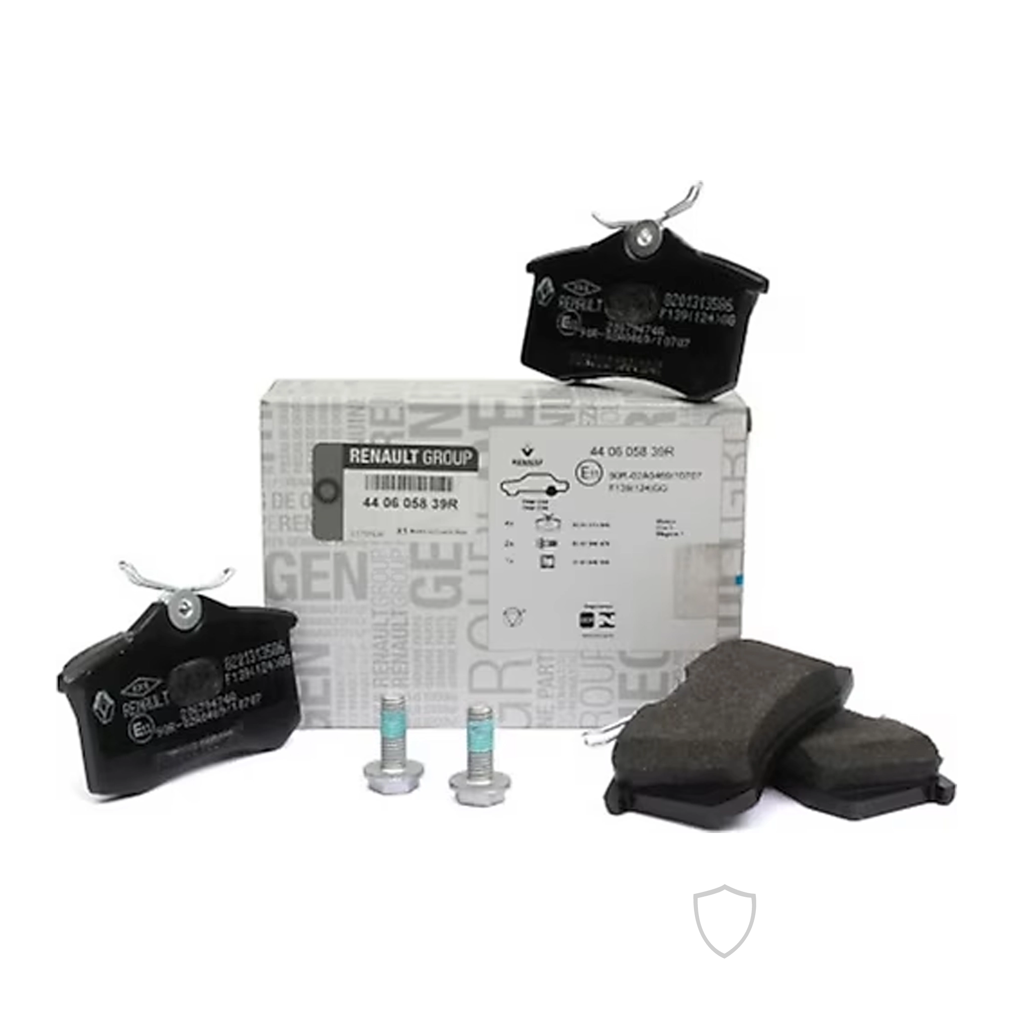 Megane 1-I SW Scenic 1-I Clio 3-III Modus Arka Fren Disk Balatası 440605713R-440605839R